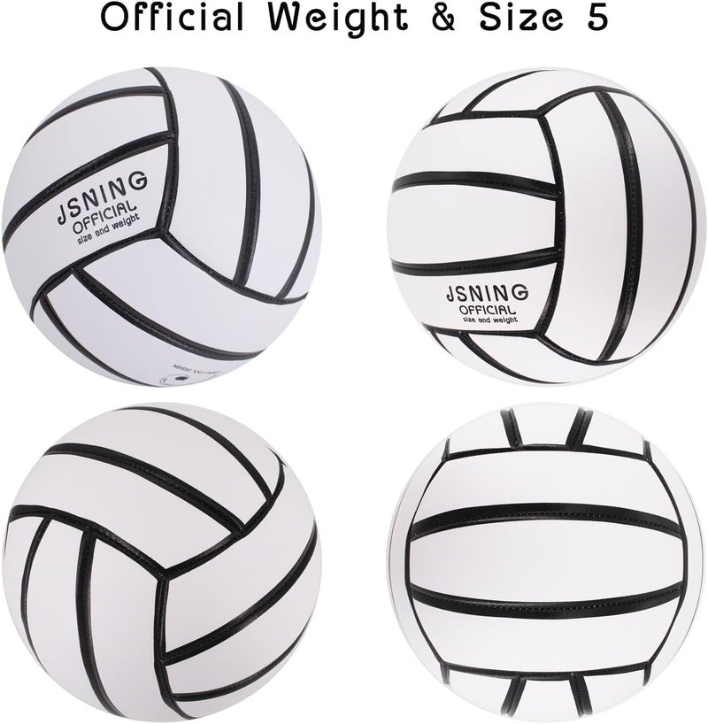 JSNING Volleyball,Soft Touch,Volley lite for Outdoor Indoor Beach Game,Official Size 5 - Image 2